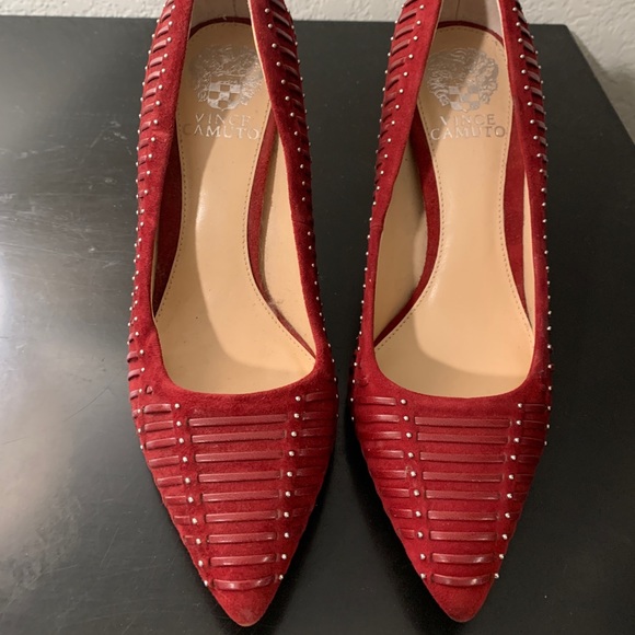 Vince Camuto red heels - Picture 2 of 3
